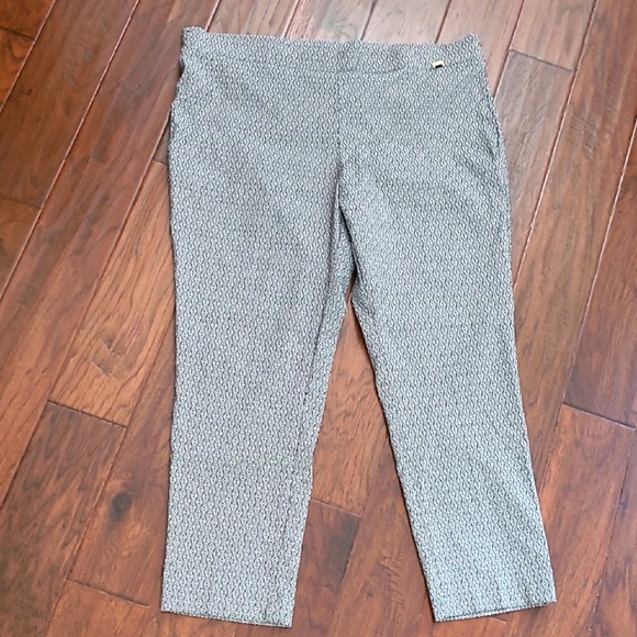 Anne Klein Black & White Patterned Pullon Pants size XXL - Picture 1 of 9